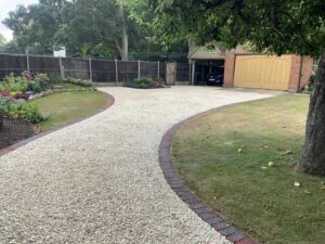Resin driveway