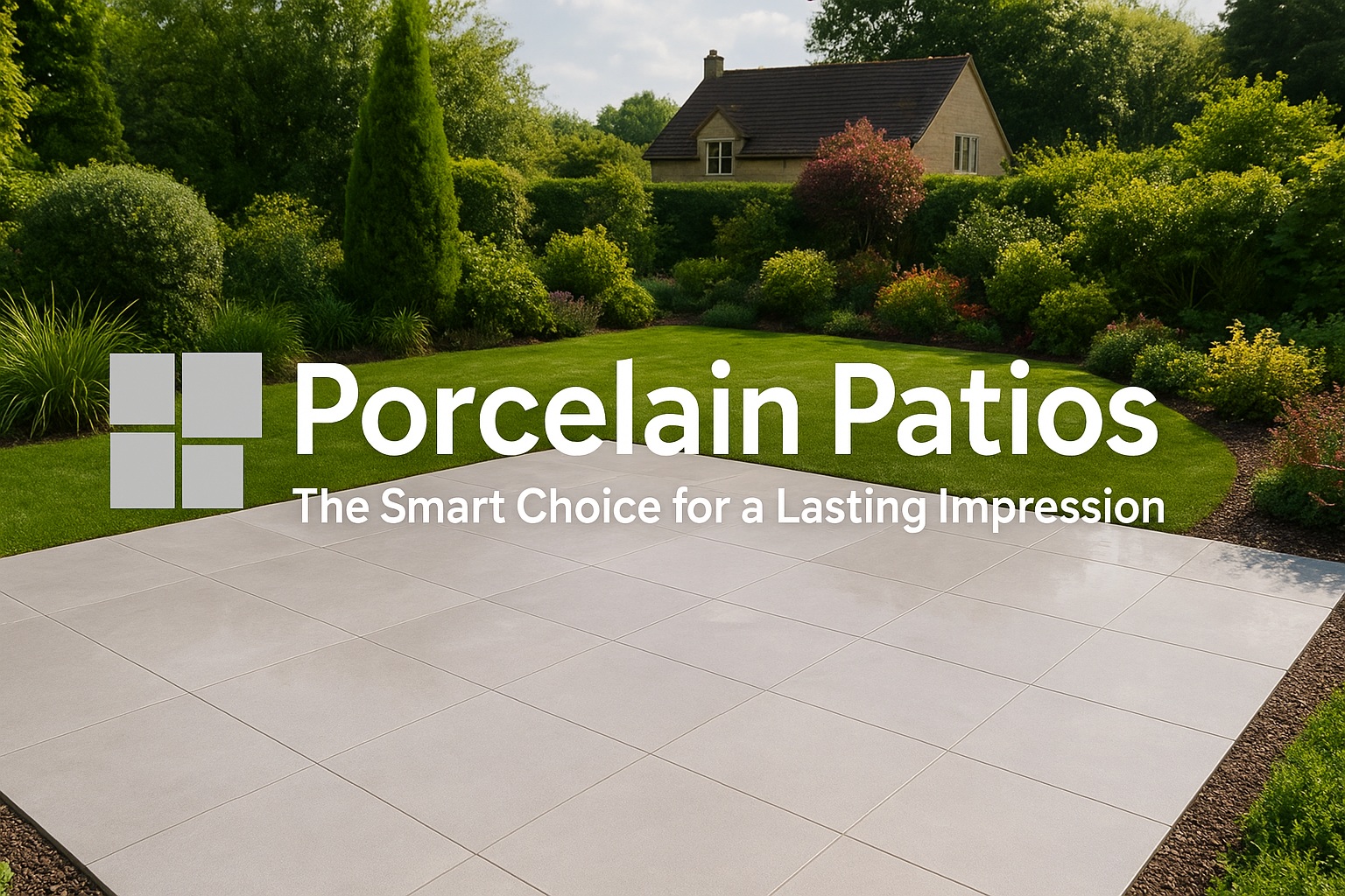 Read more about the article Porcelain Patios: The Smart Choice for a Lasting Impression