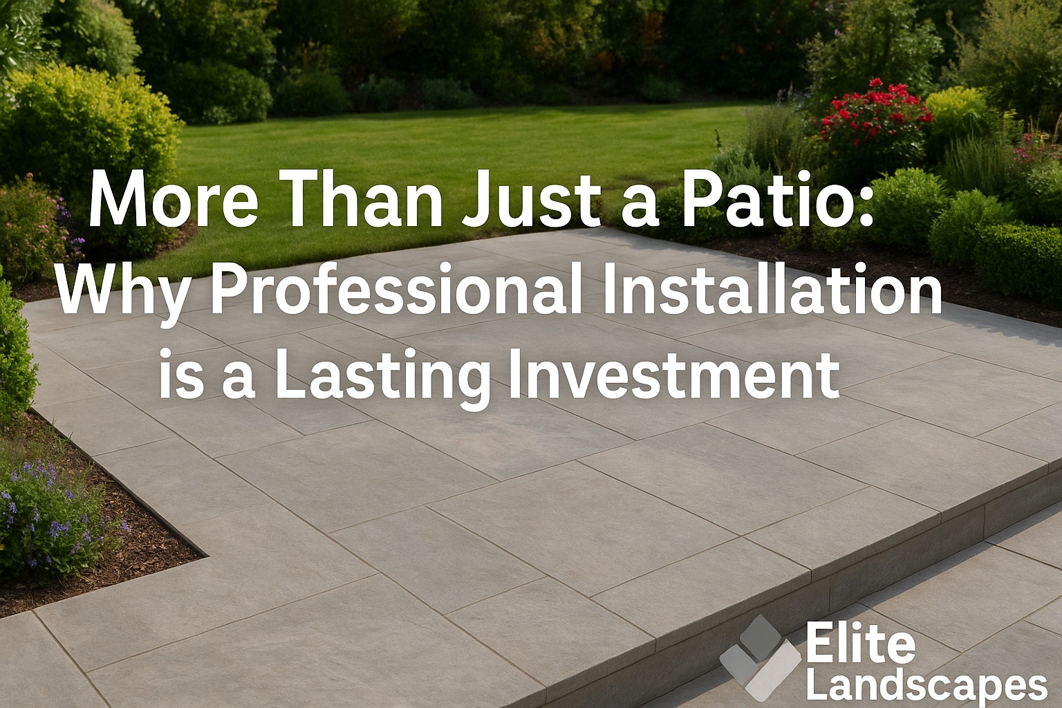 Read more about the article More Than Just a Patio: Why Professional Installation is a Lasting Investment