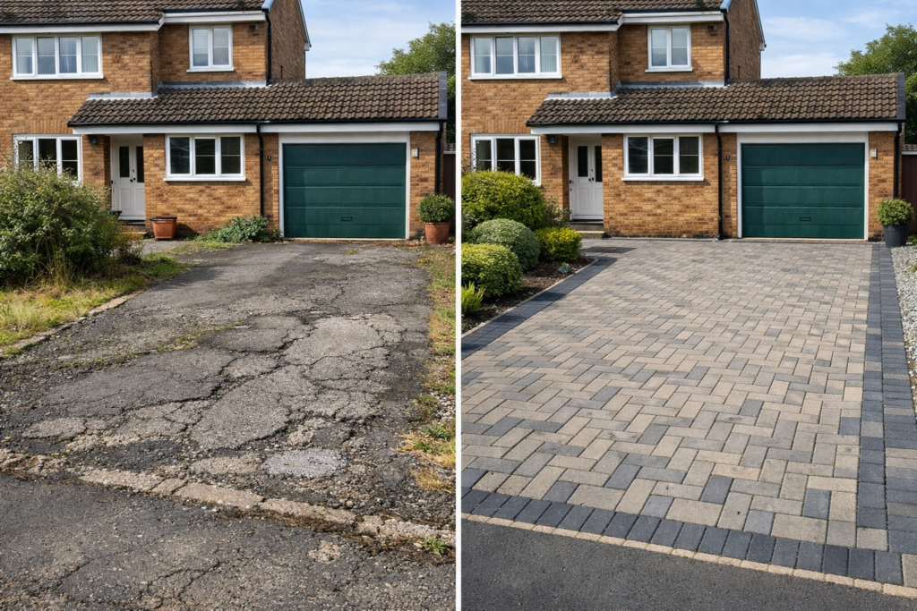 driveway replacement Chelmsford
