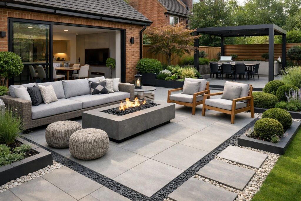 garden patio design Chelmsford