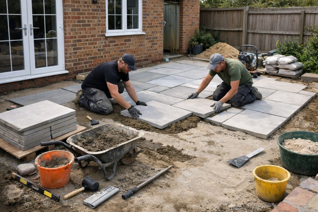 patio installation Chelmsford